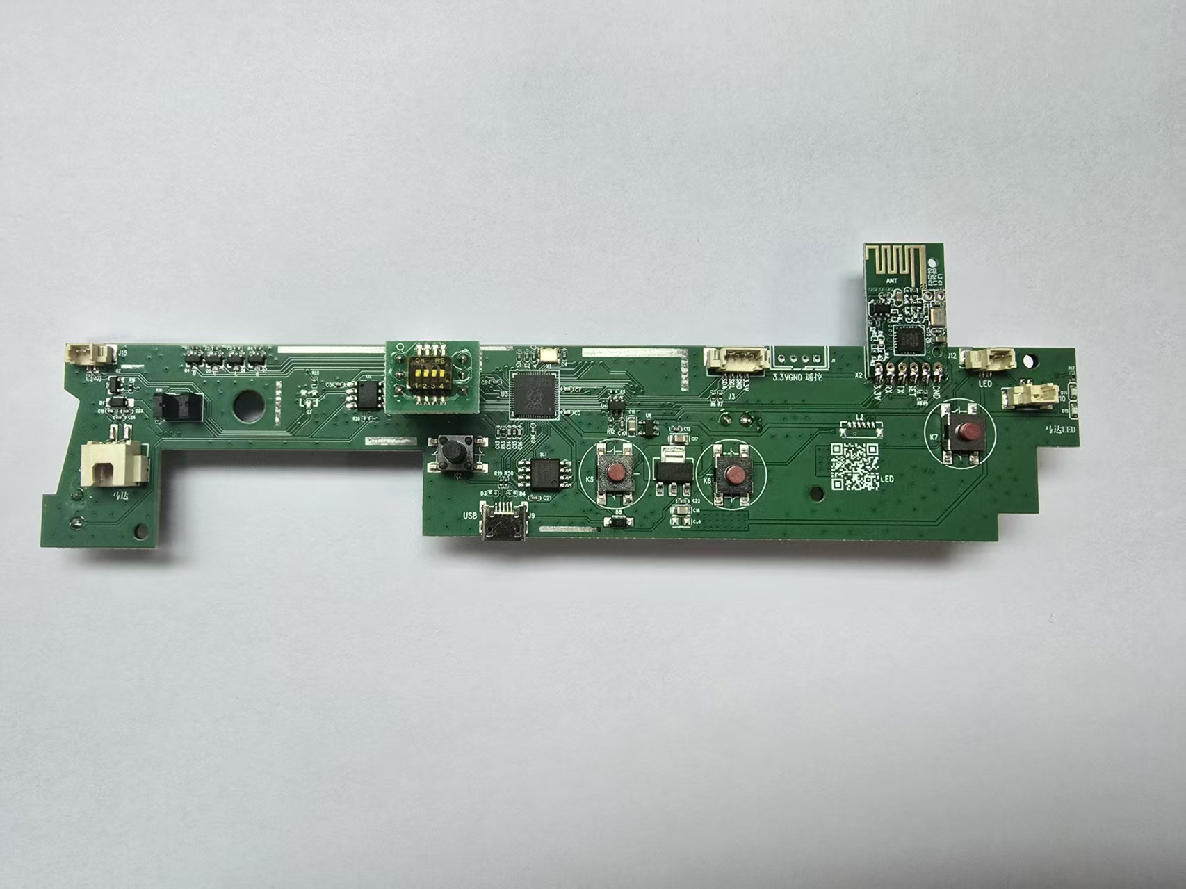 Retro Gaming Gun - Płyta główna bezprzewodowego pistoletu świetlnego X-Gunner