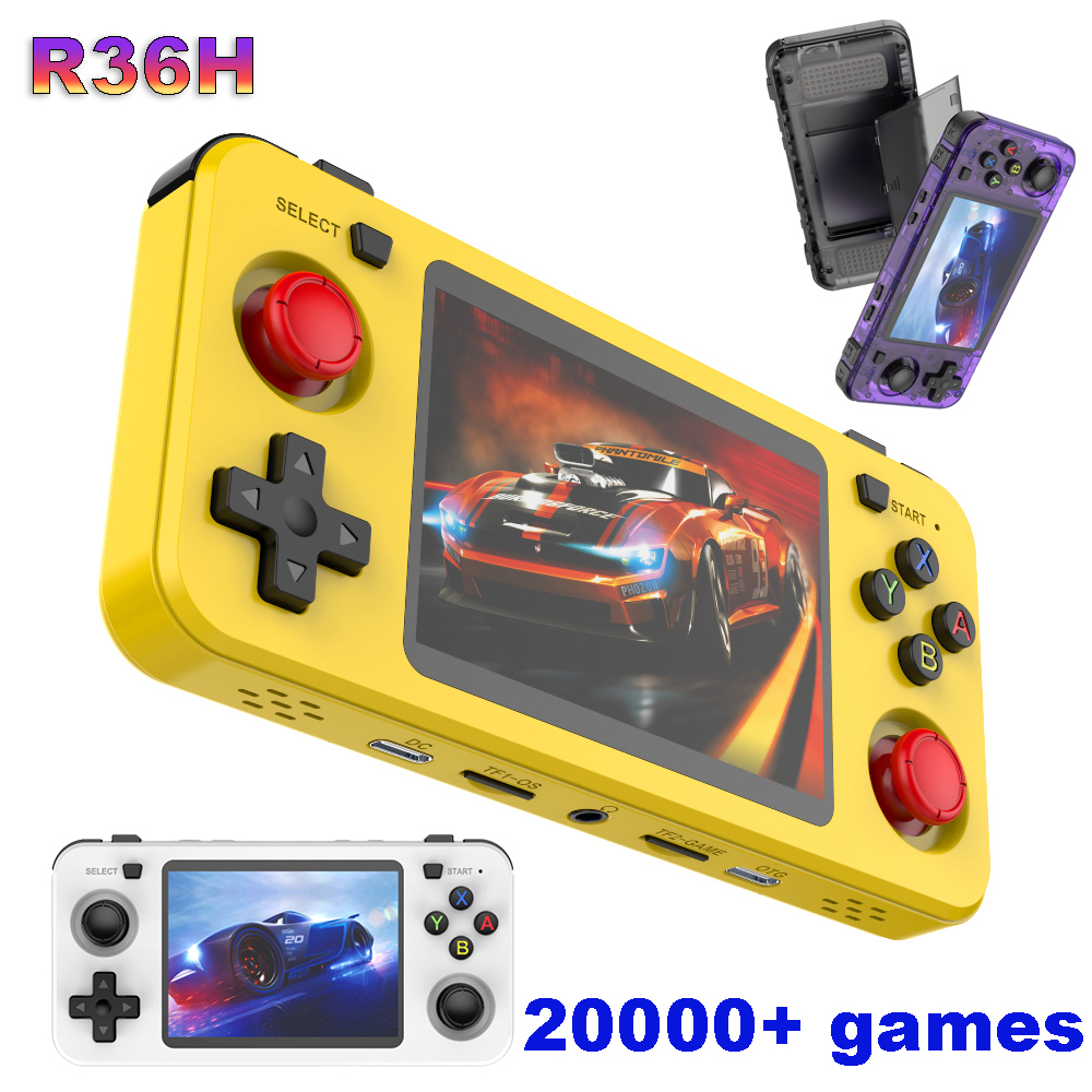 Retro Gaming Power Bank - R36H ARKOS Retro Przenośna Konsola do
