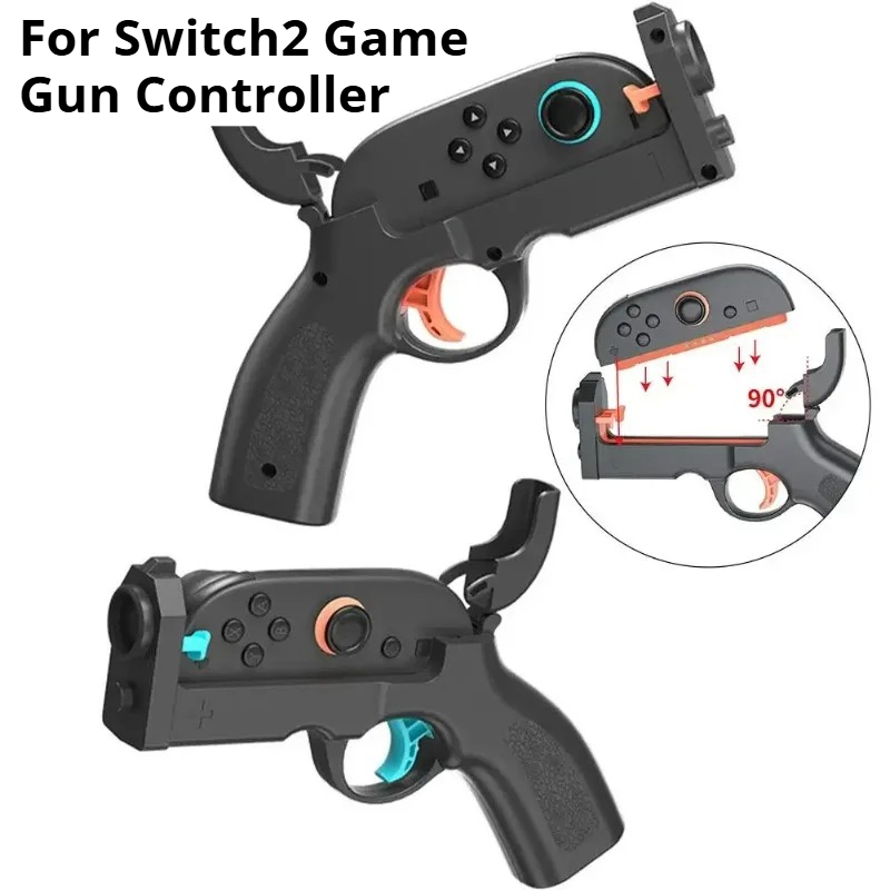 Retro Gaming Gun - Lewy i prawy kontroler pistoletowy do