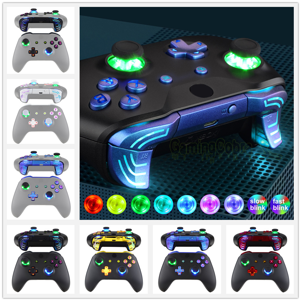 Retro Gaming Xbox One - EXtremeRate Luminated DTFS (DTF 2.0) zestaw