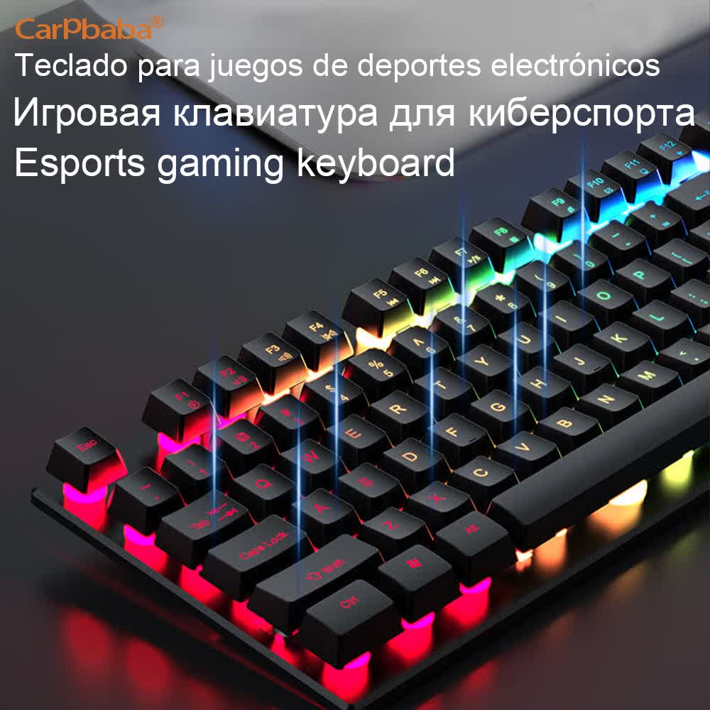 Retro Gaming Uk - Klawiatury Carpbaba GX305A Retro okrągła Punk