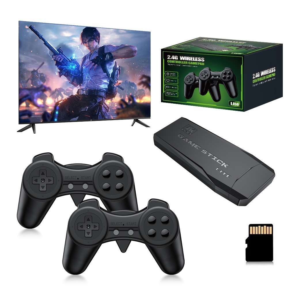 Retro Gaming Stick - Przenośna konsola do gier retro 4K