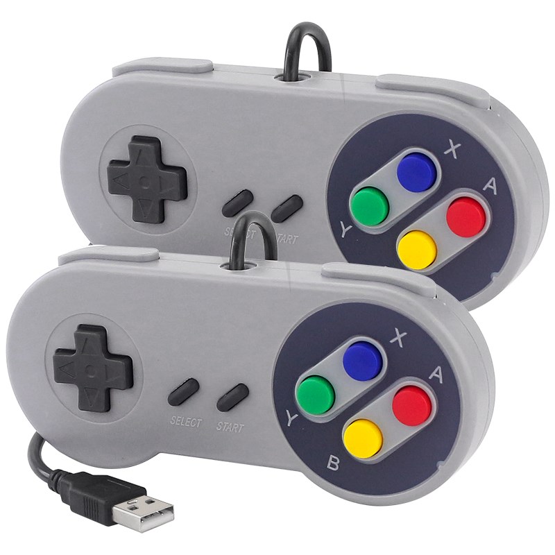 Retro Gaming Raspberry Pi 3 - 2 SZTUKI USB Gamepad Joystick do
