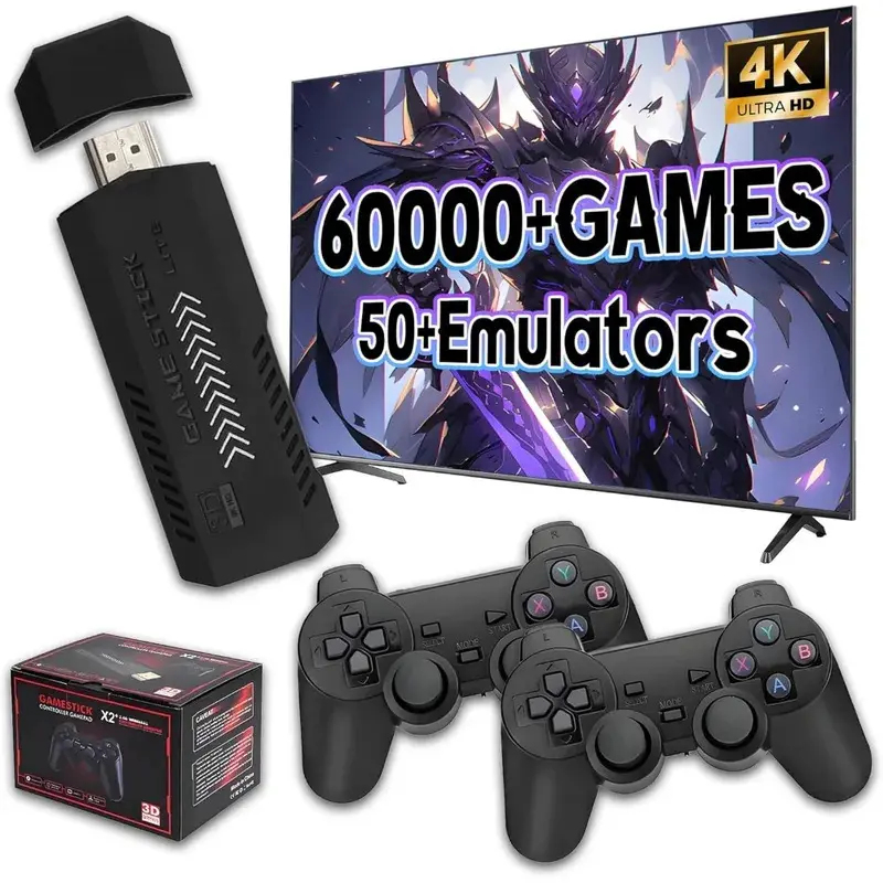 Retro Gaming Stick - Konsola do gier retro X2 PLUS