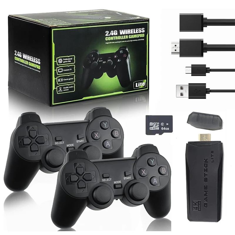 Retro Gaming Stick - Konsola Retro M8 z 9 symulatorami