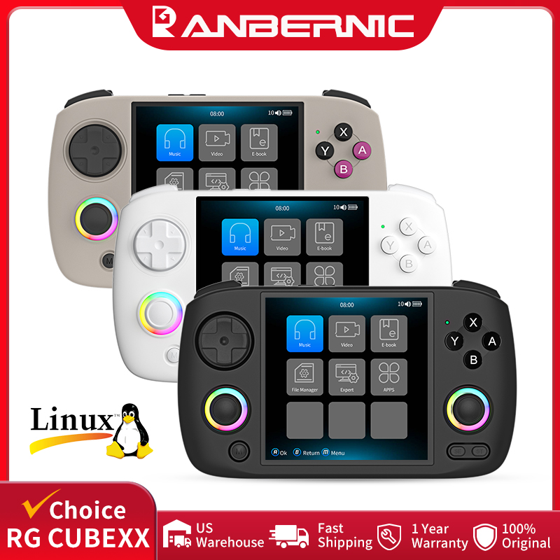 Retro Gaming Kiosk - ANBERNIC RG CubeXX Przenośna Konsola do