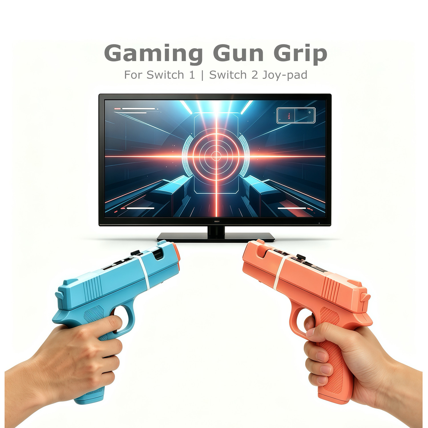Retro Gaming Gun - Uchwyt na kontroler do gier strzelankowych