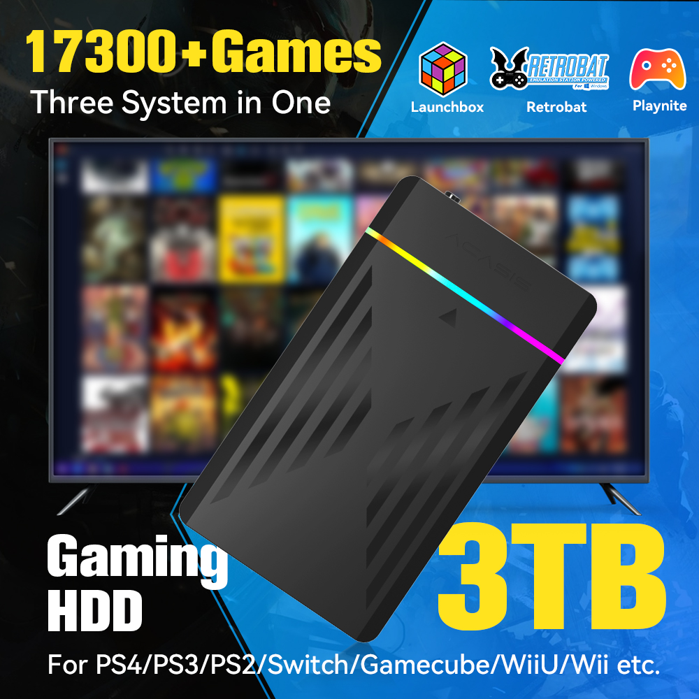 Retro Gaming Kiosk - Przenośna dysk twardy do gier 3