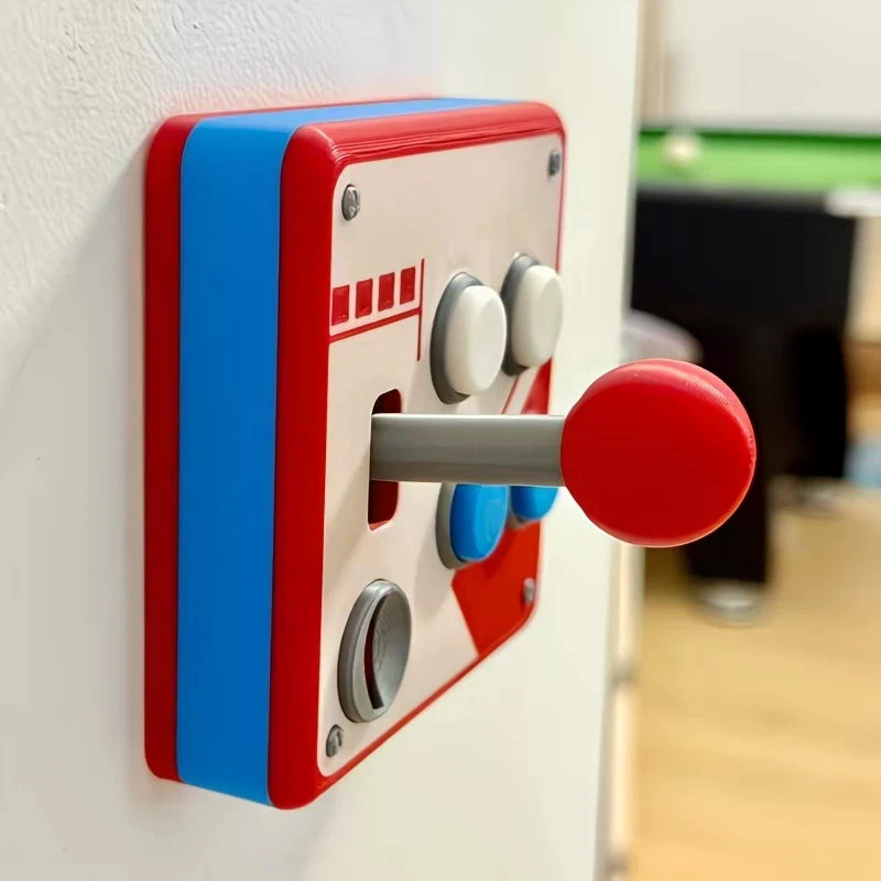 Panel włącznika światła w styl – Retro Gaming Bar recenzja i cena
