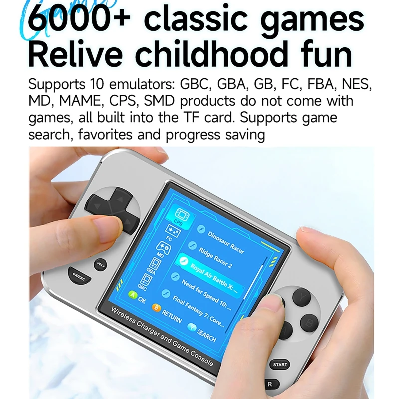 Przenośna konsola do gier 2 w  – Retro Gaming Power Bank recenzja i cena