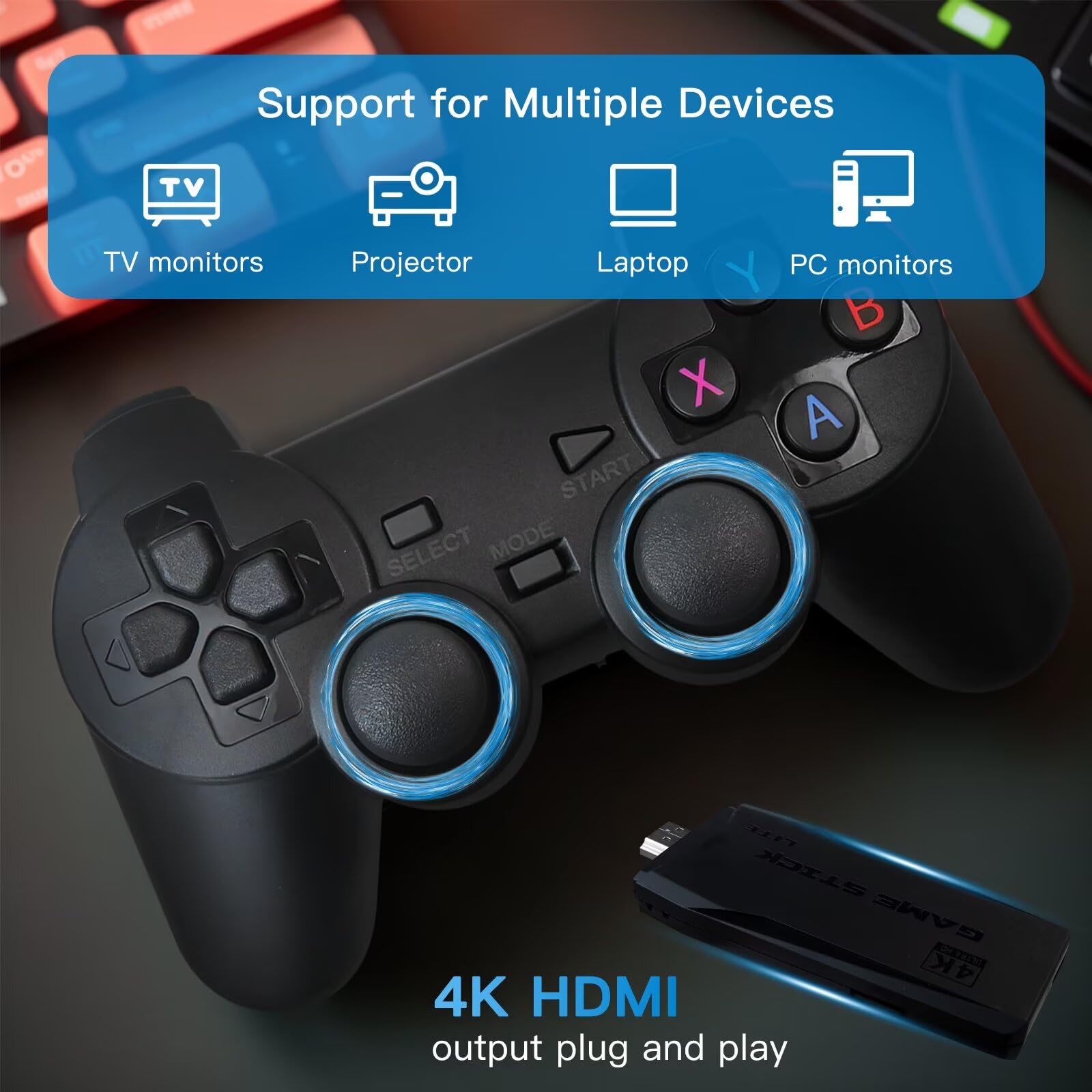 Konsola do gier retro 4K, stic – Retro Gaming Stick recenzja i cena