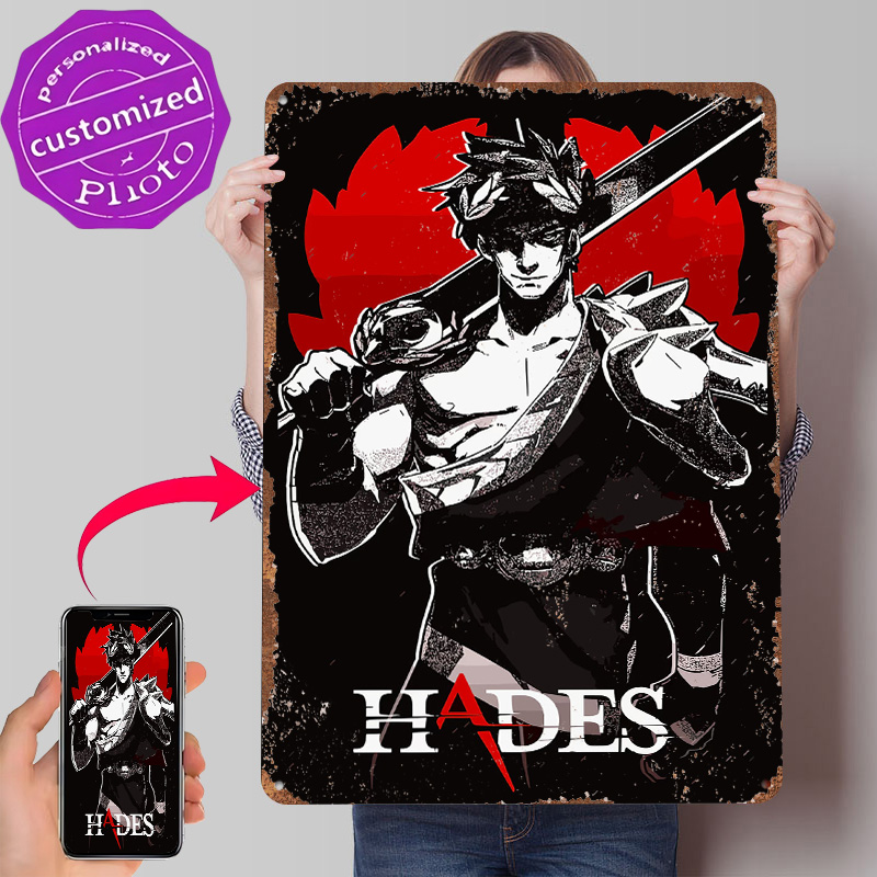 Metalowy plakat z motywem Hade – Retro Gaming Bar recenzja i cena