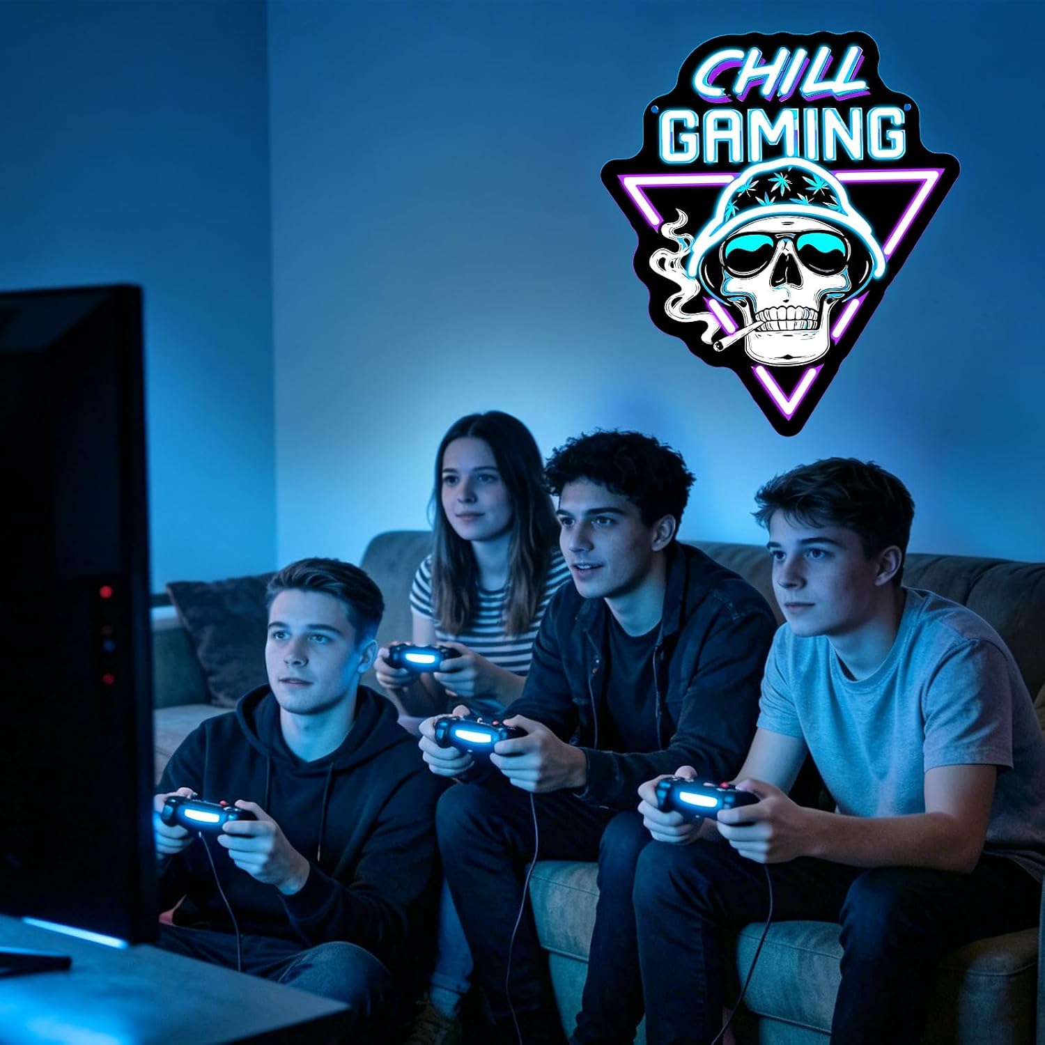    Neonowy znak LED w kształc – Retro Gaming Bar recenzja i cena