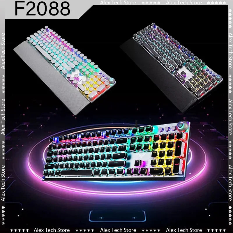 AULA F2088 mechaniczna klawiat – Retro Gaming Uk recenzja i cena