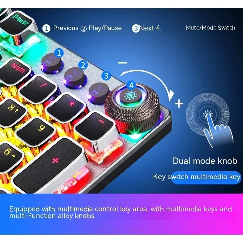 AULA F2088 mechaniczna klawiat – Retro Gaming Uk recenzja i cena