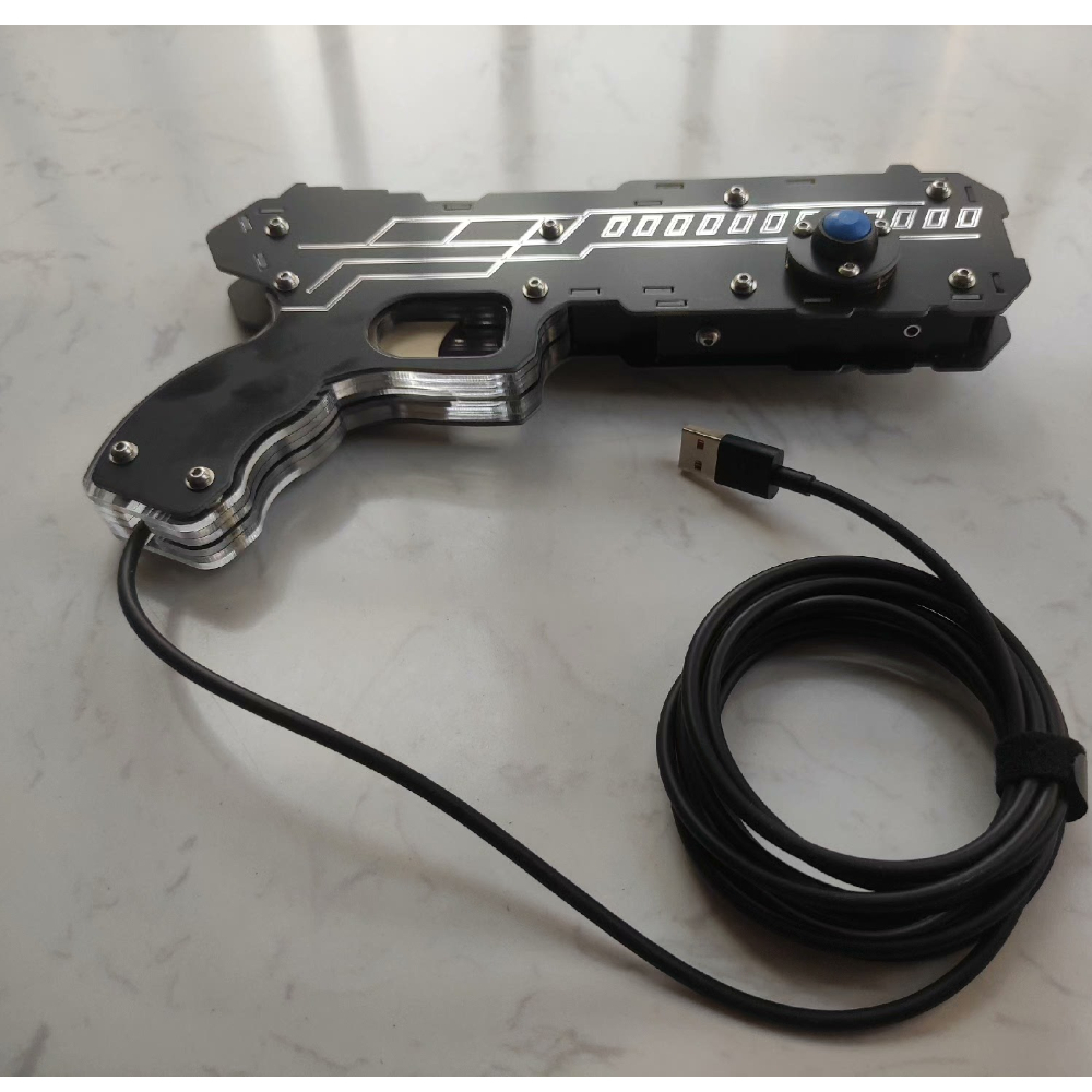 Gun4led DIY Lightgun 4-punktow – Retro Gaming Gun recenzja i cena