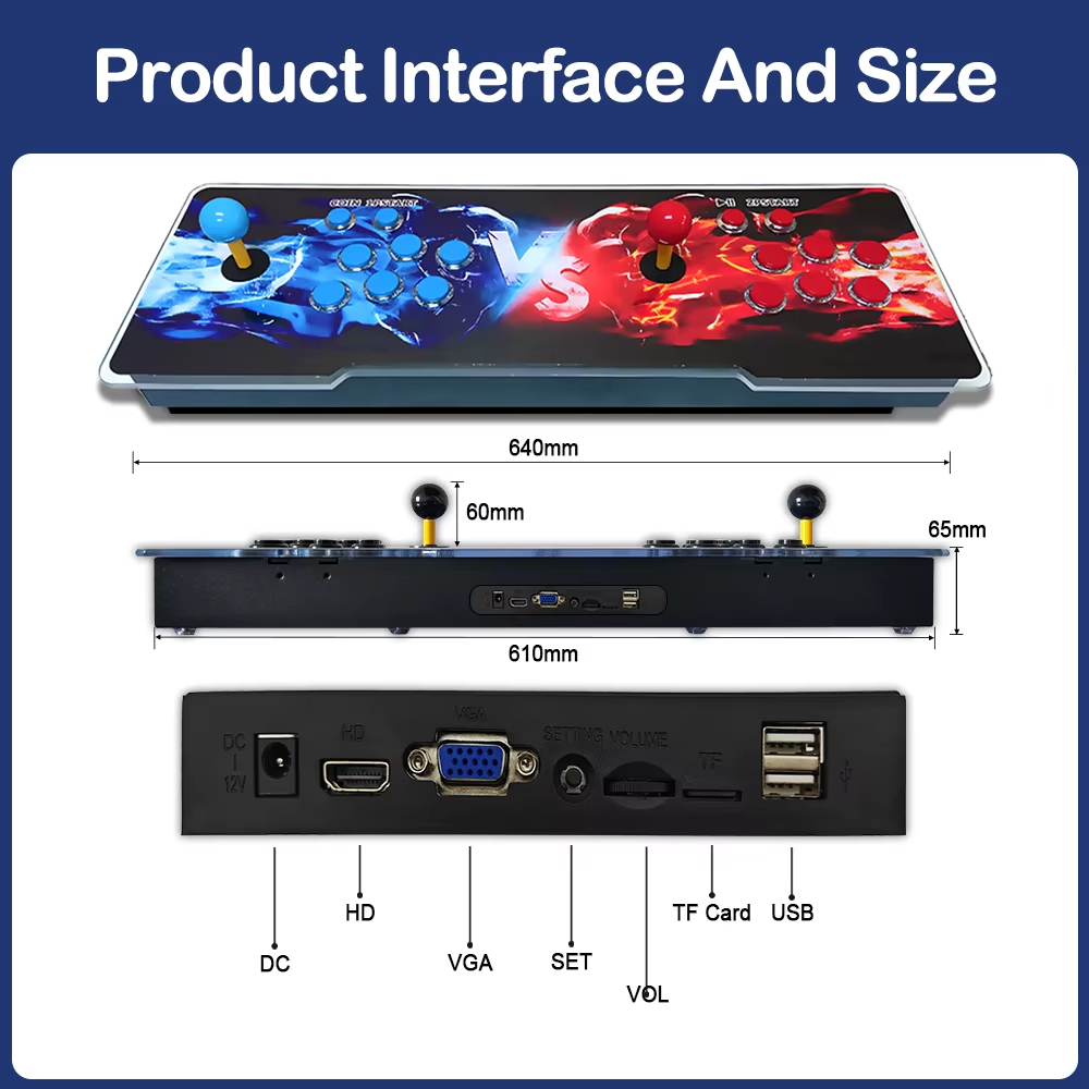 Konsola Arcade 29800 w 1, Retr – Retro Gaming Store recenzja i cena