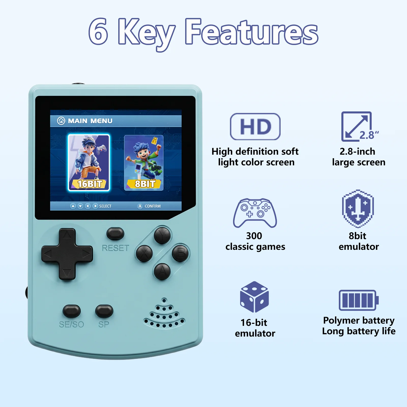 Konsola przenośna GAMINJA z 30 – Retro Gaming Power Bank recenzja i cena