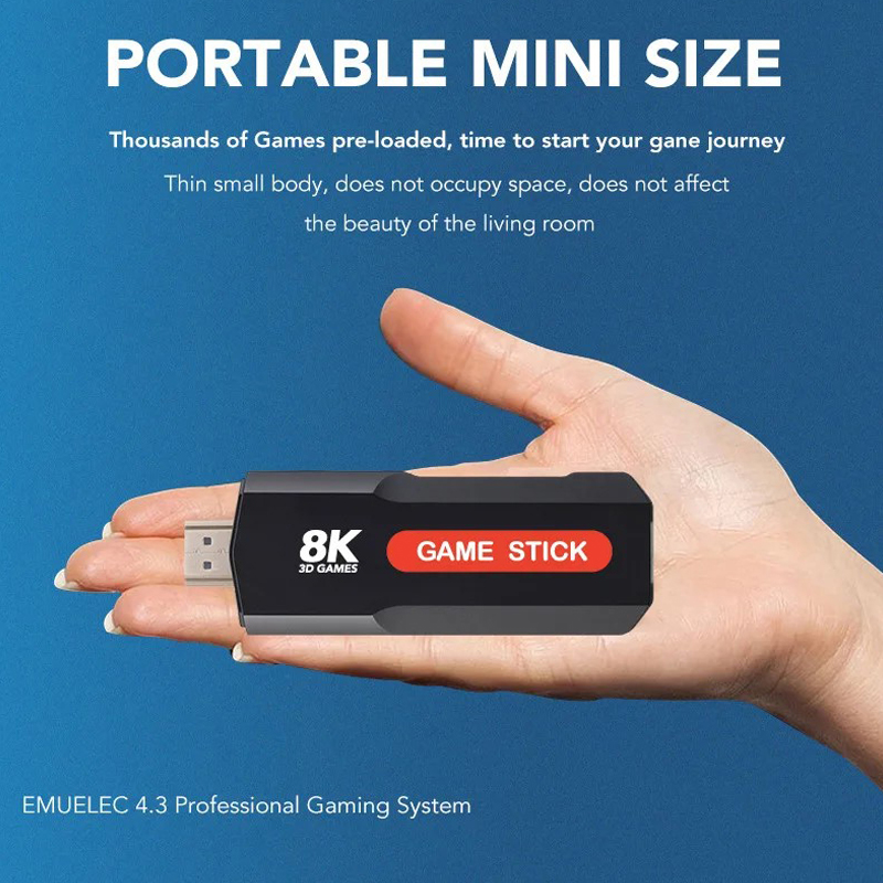 Konsola X2 Game Stick HD 4K 8K – Retro Gaming Stick recenzja i cena