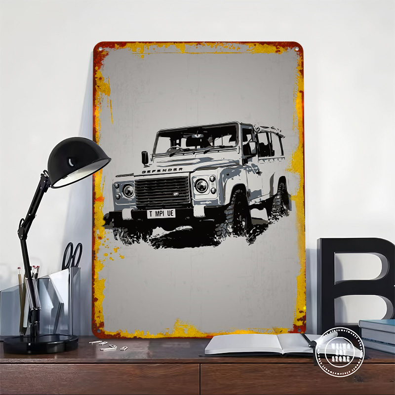 Plakat z samochodem UK Car Rov – Retro Gaming Uk recenzja i cena