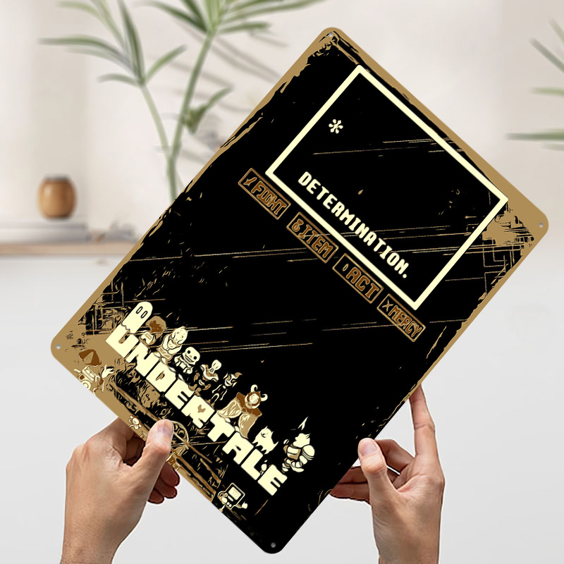 Undertale Metalowy Plakat, Per – Retro Gaming Bar recenzja i cena