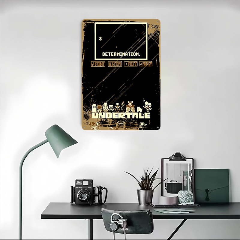 Undertale Metalowy Plakat, Per – Retro Gaming Bar recenzja i cena