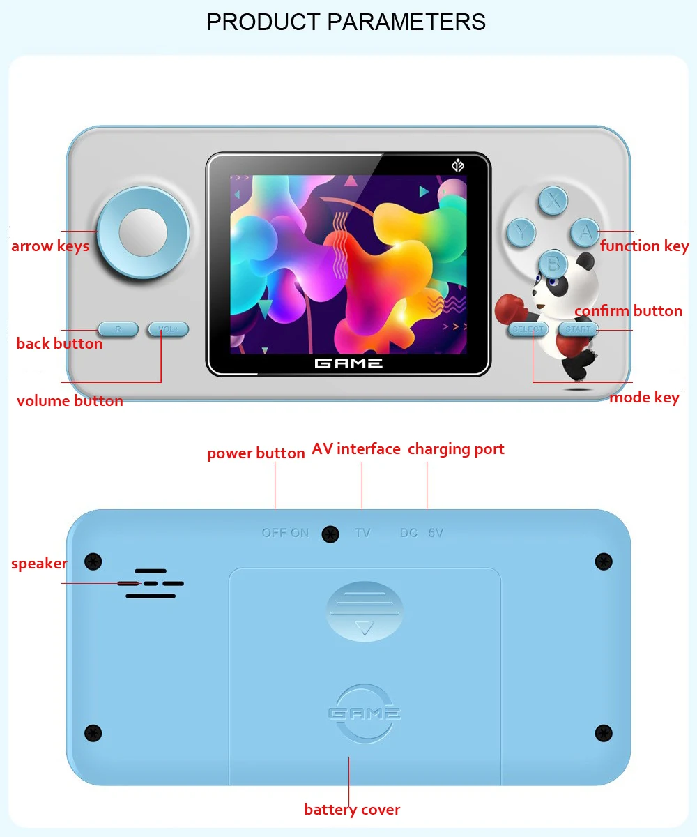 Nowa konsola do gier wideo S5  – Retro Gaming Power Bank recenzja i cena